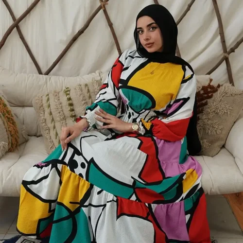 colorful dress 1 Colorful Dress