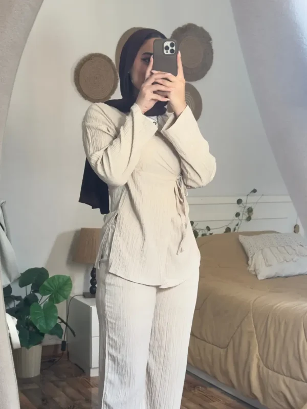 biege freska summer suit Freska Summer Suit