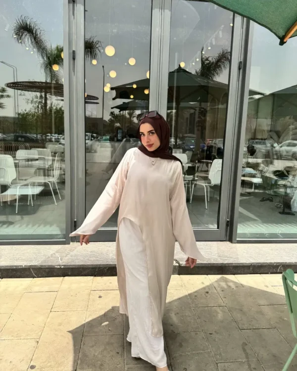 beigesoftgloweyblouse (1) soft glowey blouse