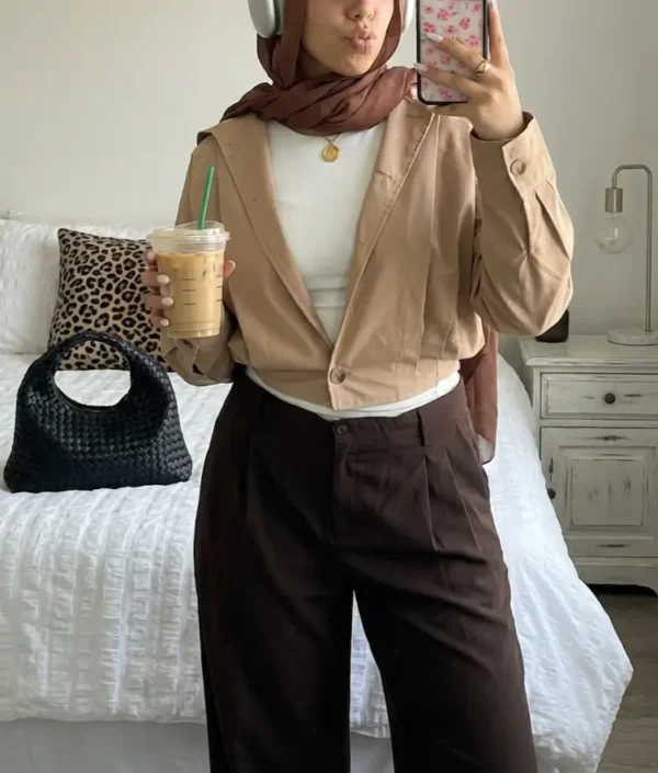 Short Trench jacket🤎