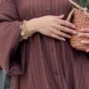 Oversize Brown Long chemise for women
