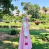 pink modest dress (1) Fayounka Dress
