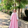 pink modest dress (2) Fayounka Dress