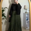 luna skirt olive Luna Skirt
